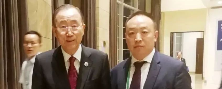 www.操逼免费视频联合国第八任秘书长潘基文会见赵章栓会长